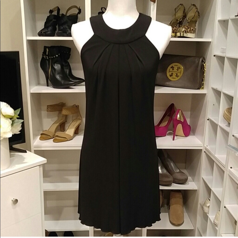 EXPENSIVE Cache LBD  w/ Tiered Black Ruffles Sz 4